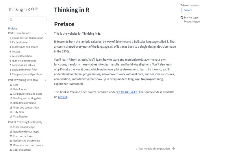 Thinking in R